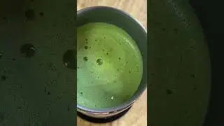 How to make a matcha latte with a Milk Frother