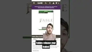 FABLE RELEASE DATE LEAKED!! #Fable #Xbox #Microsoft #Gaming #Leak #FableLeaks