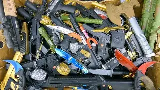 Custom Made Legendary Real Knives, Karambit Knives, Toy Guns, Capsule Explosive Revolver Weapons