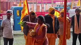 #भव्य मंगल कलश शोभा यात्रा #दुमका यज्ञ मैदान में #गायत्री परिवार दुमका |