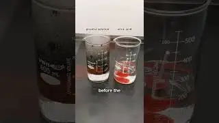 This creepy piranha solution is made by mixing concentrated sulfuric acid and 30% hydrogen peroxide