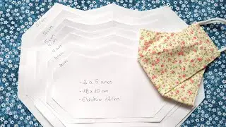 MOLDE DA MÁSCARA 3D (TODOS OS TAMANHOS)