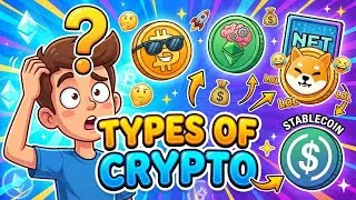 کرپٹو کی اقسام  |  Types of Crypto