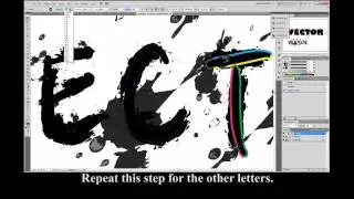 Creating Grunge Font Using Adobe Illustrator