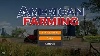 My first American Farming video.