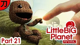 LittleBigPlanet PS Vita Walkthrough | Part 21 | Spooky Mansion - Sunshine & Shadows