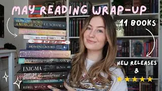 may reading wrap-up! 🌼 new releases & multiple 5 stars ⭐!