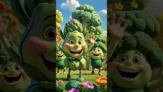 A Colorful Dance Adventure with Fruits and Veggies! #VibrantAnimation #fruitandveggies