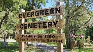 Evergreen Cemetery, Zellwood, Orange County, Fl.