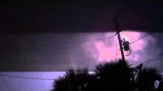 Orlando lightning storm