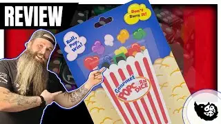 A Real Poppin Push Your Luck Game! Gourmet Popcorn Dice Review.