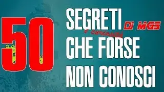 50 SEGRETI di Metal Gear Solid