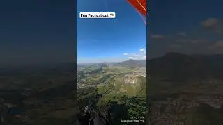OVER 600km PARAGLIDING FLIGHT?! Fun Facts Paragliding No.1 #shorts #paragliding #travel #fly