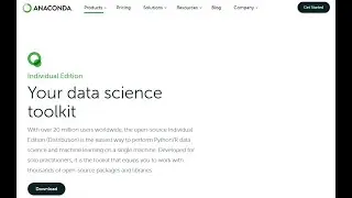 Installing Anaconda and configuring starter ML libraries