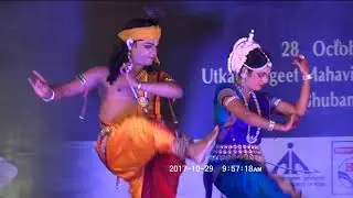 Radha rani sange  by #Gokulasree & Mansi  in #2ND DEBANGANA NRUTYA SAMAGAM - 2017