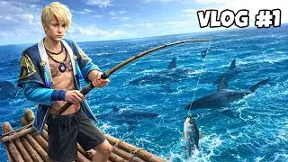I Went Fishing in the Middle of the Ocean 😱🎣 | Vlog #1