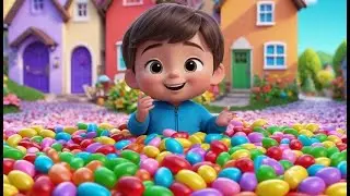 Where Did the Jelly Beans Go? | Colorful Hunt Song for Kids | Sing, Search & Count