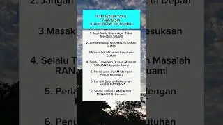 7 Rahasia Istri Bikin Suami Betah di Rumah 💖 | Tips Rumah Tangga Bahagia