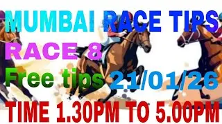 MUMBAI RACE TIPS|TODAY HORSE RACE|FREE MUMBAI RACE TIPS 💯 21/01/26