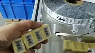 Eraser pad printing and overwrapping machine#automatic #packingmachine #wrapping #eraser 