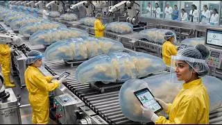 How Jellyfish Are Processed in Modern Factories  Inside a High Tech Seafood Plant