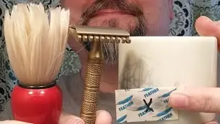 Just A Shave: Karve Chris Bradley - Feather (3) - Fine Santal Absolut - Zenith B10