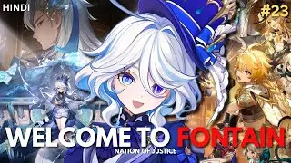Genshin Impact Story Fontaine Arc Explained in Hindi | Episode 23
