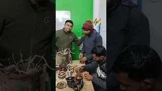 मोटर वाइंडिंग में 1 दिन का प्रेक्टिस #motor #training #student