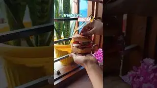 ₹30 Ka Street Style Burger🍔😳||#ytshorts ||#recipe ||#shorts ||#burger ||#streetstyle