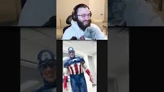 When Captain America Visits You in the Hospital..