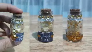 DIY Souvenir Idea  for Golden Wedding Anniversary Using a Vial ||  Favors Idea for any Occasions