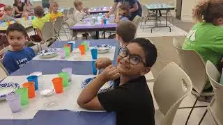 Slime making class at Troy public library #july2025 #troy Alabama
