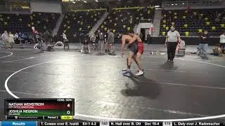 High School Boys 195 Joshua Negron Delaware Vs Nathan Wemstrom Izzy Style Wrestling