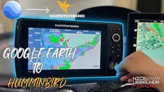 Как перенести путевые точки из Google Earth в Humminbird Helix и Solix