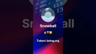 Snowball token analysis  #inverstment #cryptocurrency #tokens #cryptotrader