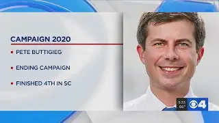Pete Buttigieg ending his race