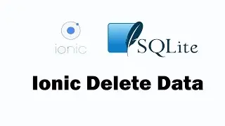 ionic Delete Data (ลบข้อมูลในฐานข้อมูล SQLite)