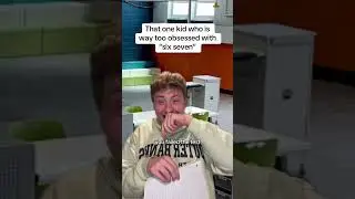 That one kid who is way too obsessed with six seven #teacher #pov #school