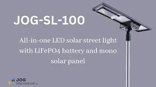All-In-One Solar Street Light | JOG International