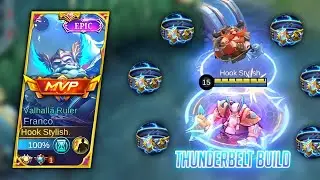 NEW BUILD FOR FRANCO - THUNDER BELT BUILD 🤯 FRANCO MONTAGE MLBB 2022