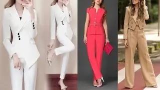 INTERESANTES TRAJES SASTRES PARA MUJER EJECUTIVA❣INTERESTING TAILORED SUITS FOR EXECUTIVE WOMEN💞