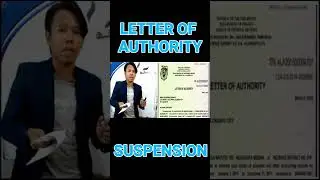 Letter of Authority (LOA) suspension #Shorts 😊