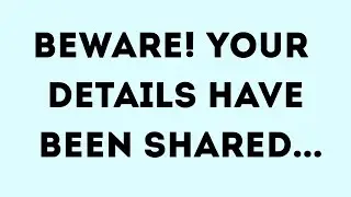 🛑✝️ God Message Today || Beware! Your details have been shared... || God Message | God Says