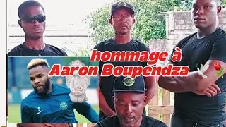 Patrick Oyabi, chef de file du Mouvement G&eacute;n&eacute;ration Waz rend un hommage solennel &agrave; Aaron Boupendza