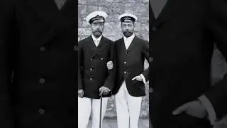 Tsar Nicholas II and his cousin, King George V, in 1904