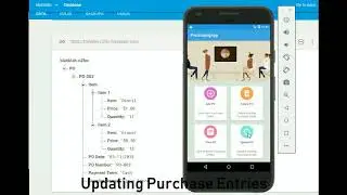 PurchasingApp using CardView and saving entries via Firebase