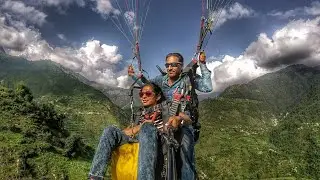 Paragliding In Manali.Green valley Adventure Garsa .