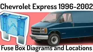 (1996-2002) Chevrolet Express Fuse Box Diagrams and Fuse Panel Locations✅