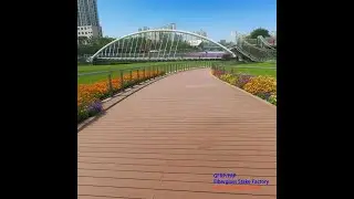 YULONG FRP Composite Decking Board for outdoor use, from ROSIE XIAO www.ylfrpstake.com