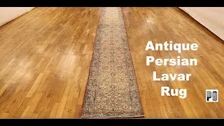 PGNY Antique Carpets & Tapestries - Item # 28180 Antique Persian Lavar Rug 18'9